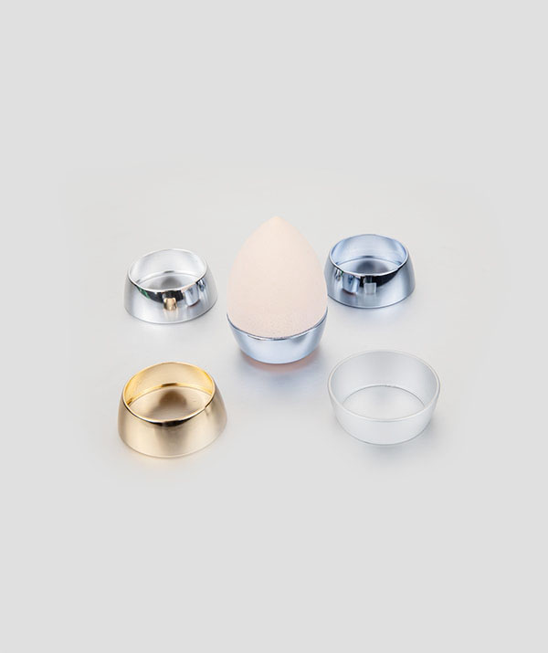 Aluminum Ring For Soft Powder Makeup Sponge And Foundation Brush