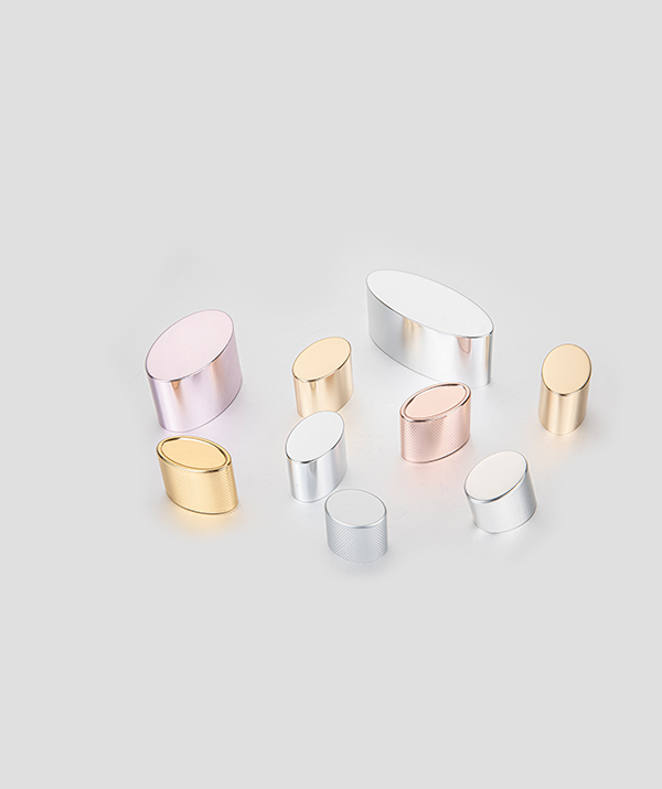 Aluminum metal cap for perfume bottle cosmetics packaging