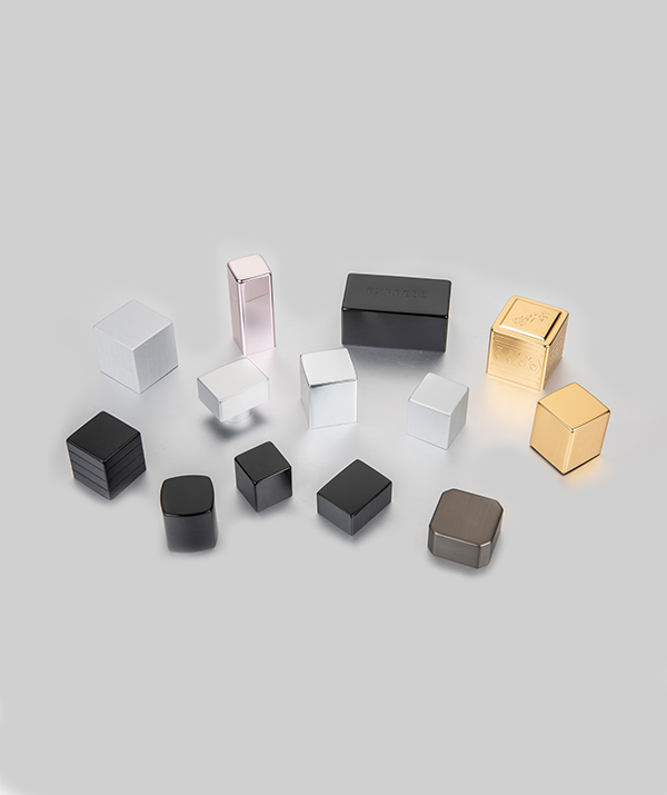 Aluminum metal cap for perfume bottle cosmetics packaging