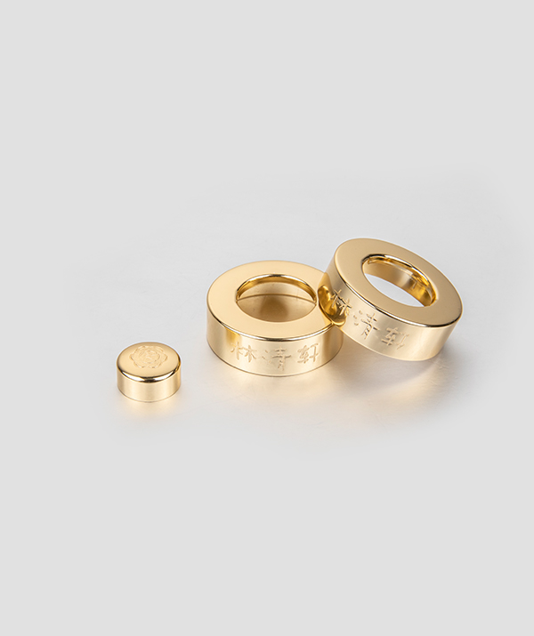 Aluminum Metal Collar Of Dropper For Oil Bottle